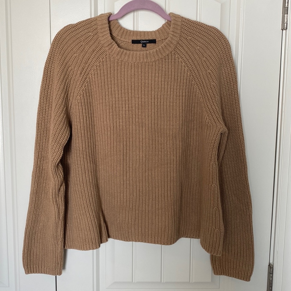 Quince Fisherman Crew Sweater